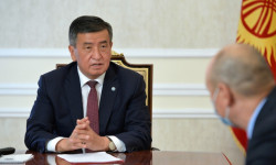 С.Жээнбеков ознакомился с ходом реформирования органов внутренних дел, обеспечивающих дорожную безопасность