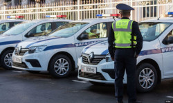 Ош: отбор в патрульную службу милиции