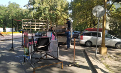 Мэрия «очистила» центр города от стихийной торговли и уличных игр