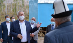 К.Боронов с двухдневной рабочей поездкой посетил Джалал-Абадскую область