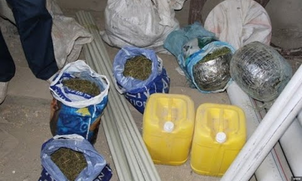 УКМК текшерүүсүндө 30 килограммдан ашуун баңги заты табылды