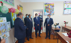 Построенная школа в Ноокатском районе была сдана в эксплуатацию