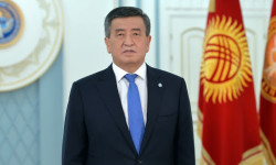 Президент Сооронбай Жээнбековдун шайлоо алдындагы кыргызстандыктарга кайрылуусу 