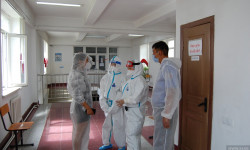 Ош шаарында ачылган күндүзгү стационар күнү-түнү иштөөдө