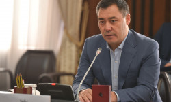 Садыр Жапаров "Кыргыз Республикасынын президентинин ыйгарым укуктарын аткарууну кабыл алуу жөнүндө" жарлыкка кол койду