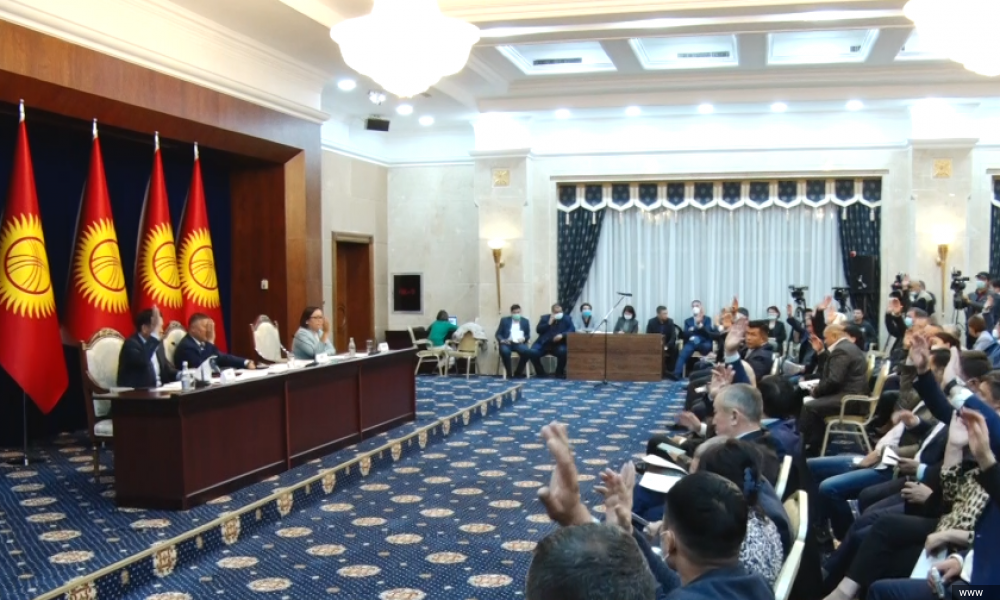 Алдыдагы шайлоолордун мөөнөттөрү конституциялык реформа аяктагандан кийин дайындалат
