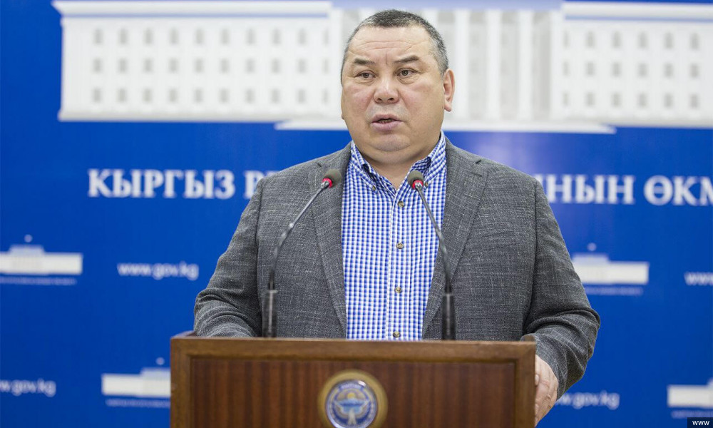 Балбак Түлөбаев Бишкек шаарынын мэринин милдетин аткаруучу болуп дайындалды