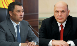 Взаимодействия в борьбе с распространением коронавируса обсудили Садыр Жапаров и Михаил Мишустин