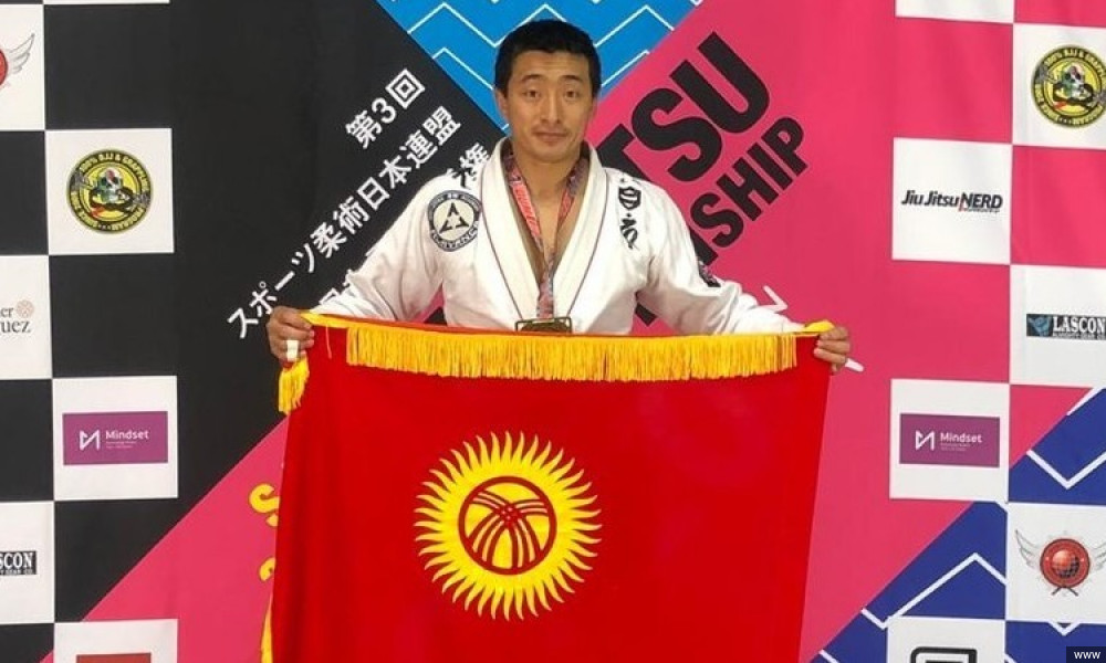  Марат Табалдиев Японияда өткөн жиу-житсу турниринде алтын медаль жеңип алды