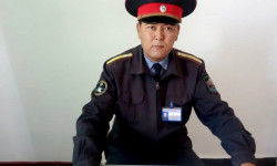 Туратбек Багышов: форма кийип милиция кызматкери болгондон кийин, ар кандай жагдайларга даяр болушубуз керек