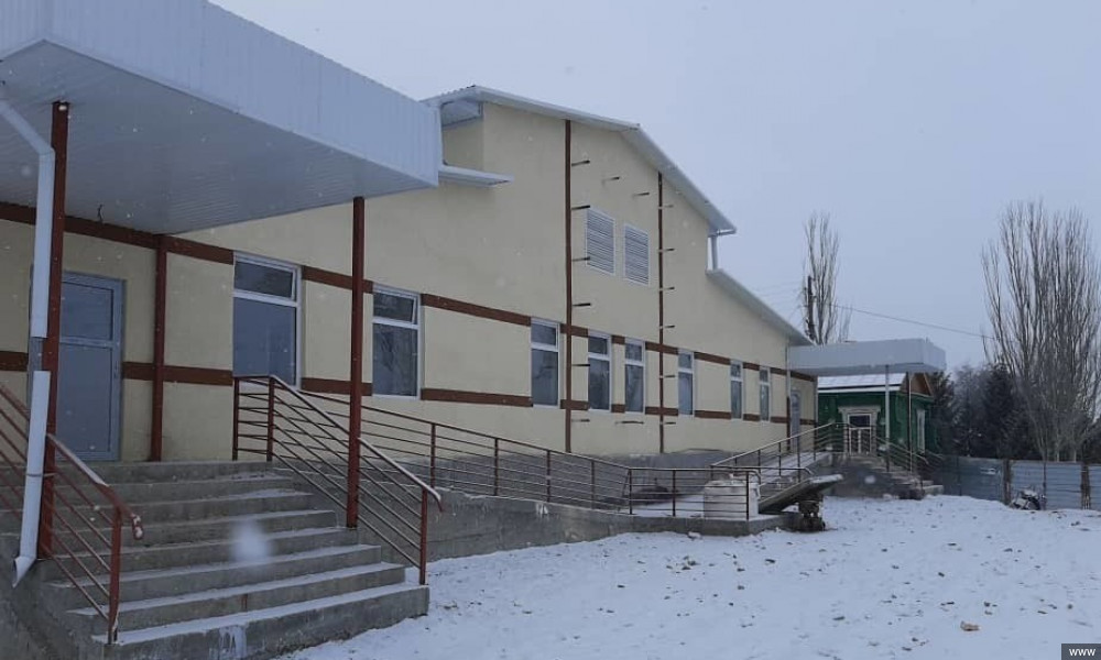 Нарын шаарындагы оорукананын курулушу 89 пайызга аяктады