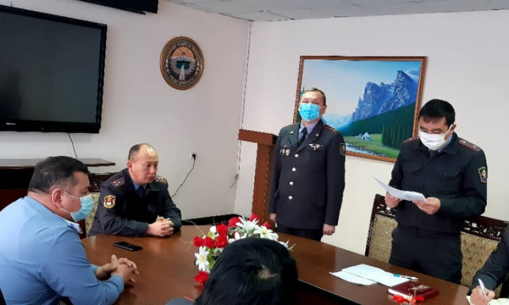  В академии МВД КР новый замначальник 