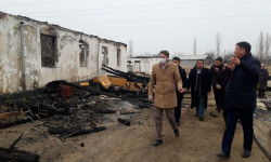Пожар в школе