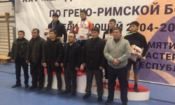В столице прошел турнир по греко-римской борьбе