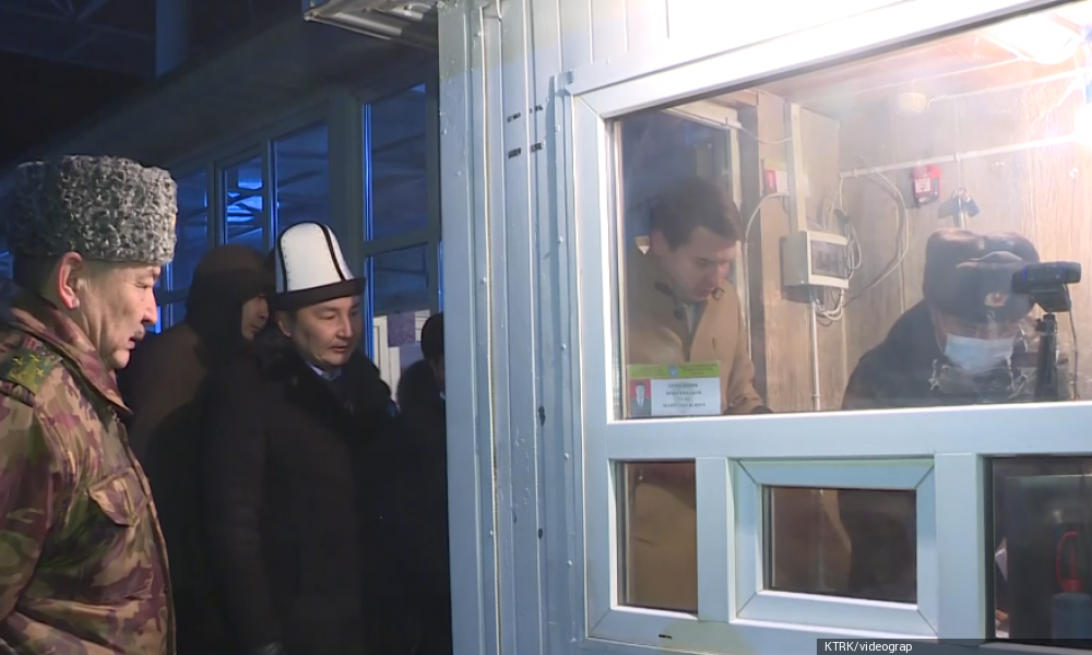 Унааларды көзөмөлдөө камералары бардык өткөрүү пункттарында ишке киргизилет