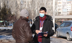 Экзитпол же добуш берүүнүн алкагындагы сурамжылоо уланууда