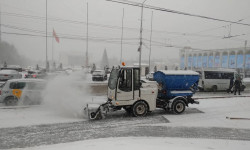  За ночь израсходовано порядка 164 тонны технической соли