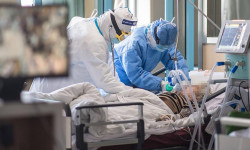 COVID-19: в больницах 799 пациентов, 44 из них в крайне тяжелом состоянии