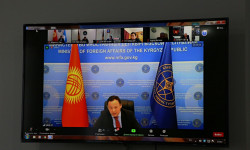 Руслан Казакбаев Ош шаарын өнүктүрүү, инвестиция тартуу боюнча онлайн жыйын өткөрдү 