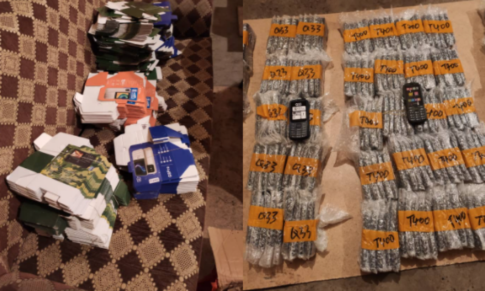 В Баткене остановили контрабанду мобильных телефонов на 545 тысяч сомов