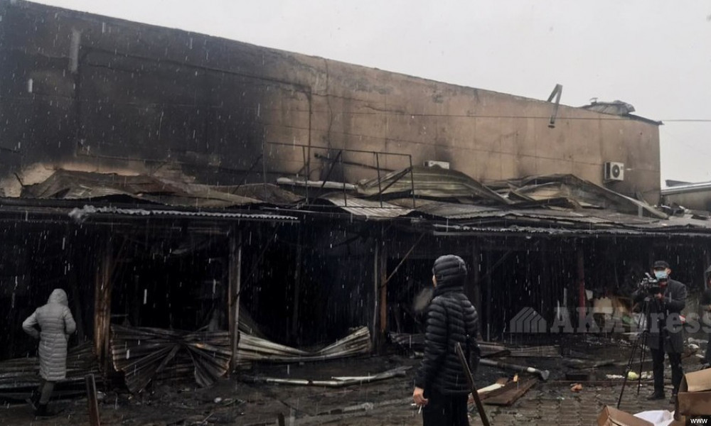 Задержан подозреваемый в поджоге на рынке Орто-Сай