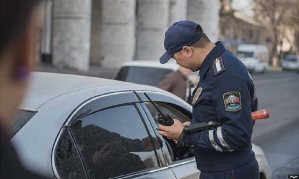 Чүй облусунун аймагында акыркы жумада 4 миң 730 жол эрежесин бузуу фактысы катталды