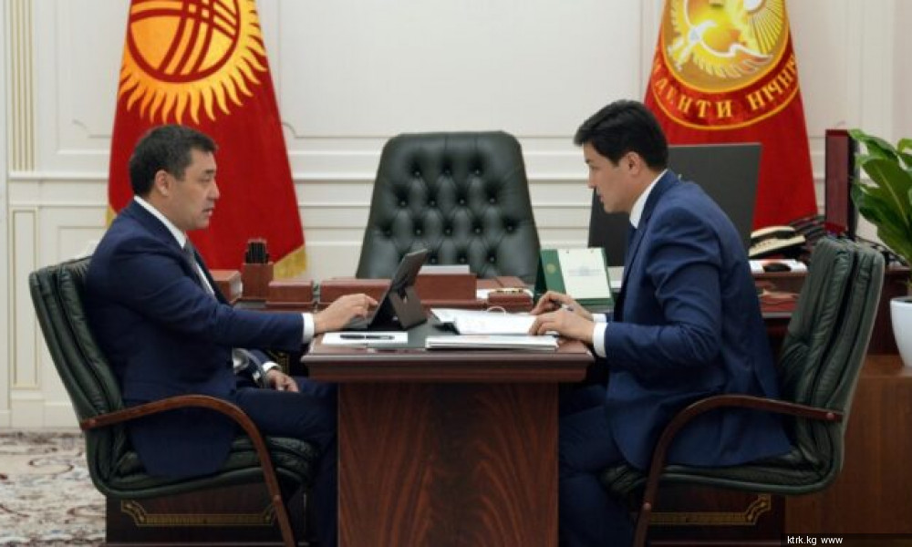 Садыр Жапаров встретился с Улукбеком Мариповым