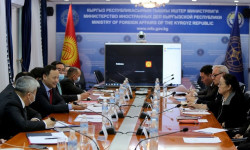 Тышкы иштер министрлигинин Коомдук кеңешинин кезектеги жыйыны болуп өттү