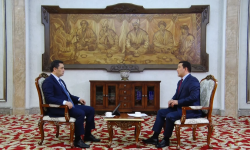 КТРК: Президент Садыр Жапаров коомдо талкууланып жаткан актуалдуу маселелер боюнча маек курду