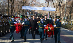 Ошто Оогандан Советтик жоокерлердин чыгарылышынын 32 жылдыгы белгиленди