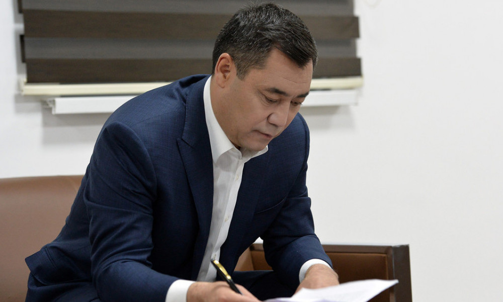 Садыр Жапаров перешел на удаленный режим работы