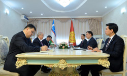 Кыргыз - өзбек мамилелерин жогорулатуу