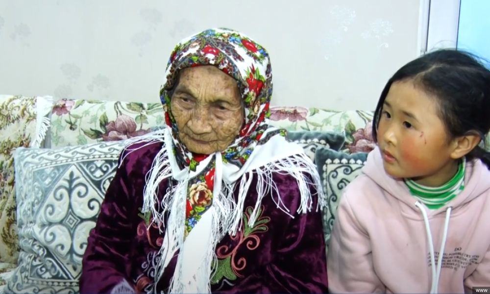 100-летняя Кумайкан Шадыканова