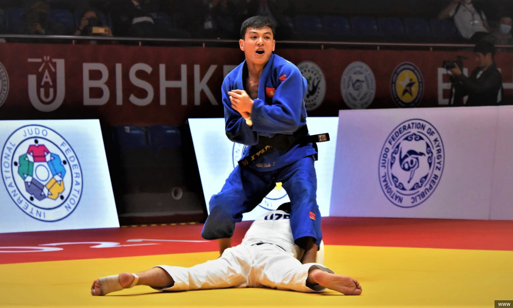 Дзюдочу Кубанычбек Айбек уулу Азия жана Океания чемпионатында коло байгенин ээси болду