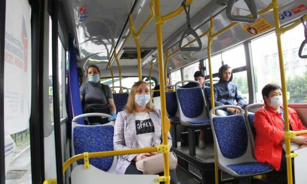В Бишкеке прошёл рейд по соблюдению санитарных норм в общественном транспорте