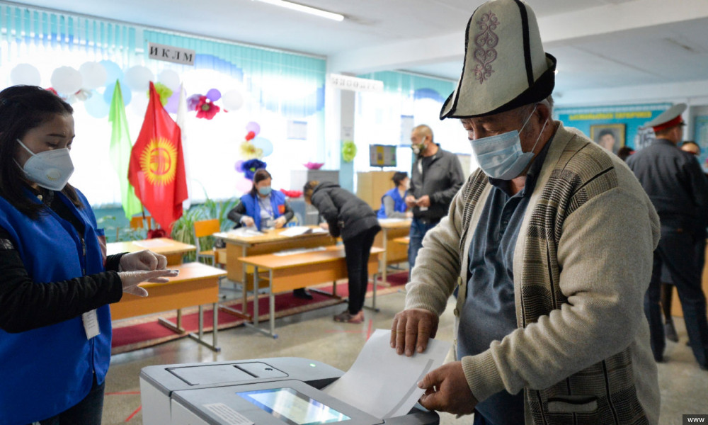 Теңир-Тоо жергесинде добуш берүү тынч өтүп, элдин катышуусу жогору болду