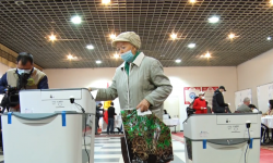 Шайлоодогу добуш берүүнүн жыйынтыгы кол менен эсептөөнүн натыйжасында түзүлөт