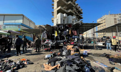 Взрыв на багдадском рынке