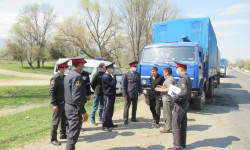 В Чуйской области сотрудники милиции провели беседы с предпринимателями по поводу посева и орошения