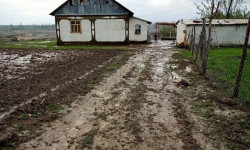 В Сузакском районе сошел сель