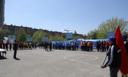 Ош шаарында алгачкы ирет ордо оюну боюнча мелдеш өтүп жатат