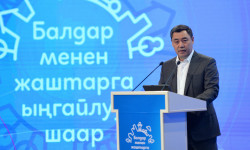 Кыргыз Республикасынын президенти Садыр Жапаровдун жаштар менен жолугушуусу