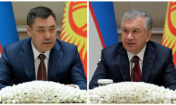 С.Жапаров переговорил с Ш.Мирзиёевым