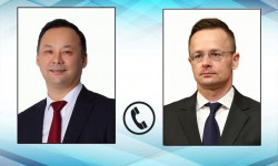 The Minister of Foreign Affairs of the Kyrgyz Republic had a telephone conversation with the Minister of Foreign Affairs and Trade of Hungary
