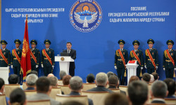 Садыр Жапаров: Былтыр мамлекет үчүн абдан оор жыл болду
