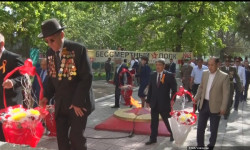 76-летие Победы отметили и в Таласе