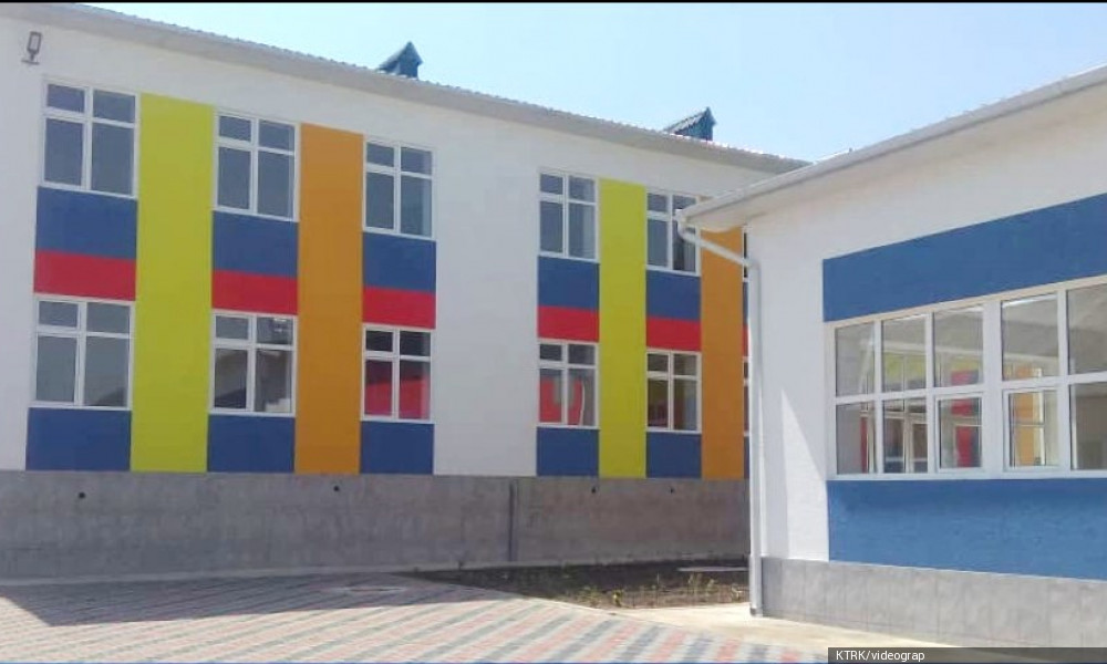 Маданият айылында мектептин курулуш иштери аяктоодо