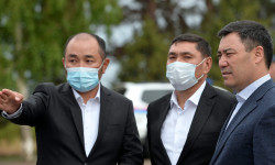 Президент Садыр Жапаров эки күндүк иш сапары менен Ысык-Көл облусуна барды