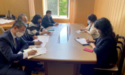 Жылдыз Бакашова встретилась с главой ВОЗ в Кыргызстане Назирой Артыковой