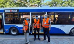 В Бишкеке продолжаются санрейды в общественном транспорте